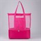 Сумка-шоппер пляжная c термо-карманом , 42*37*15 см, розовый цвет 9236123