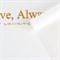 Плёнка с тиснением «Always», 50 × 57 см 9257361