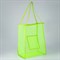Сумка-шоппер пляжная сеточная, 41*32*26 см, зеленый цвет 9262343
