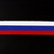 Лента репсовая «Триколор», 24 мм, 30 ± 1 см 5928299