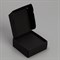 Коробка под бижутерию «Чёрная», 7.5 × 7.5 × 3 см 9319635