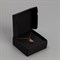 Коробка под бижутерию «Чёрная», 7.5 × 7.5 × 3 см 9319635