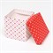 Коробка Самосборная "В крапинку" Красная, 10х10х10 см 9224481
