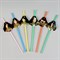Трубочки для коктейлей "Искусство", набор 6 штук 9229324