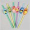 Трубочки для коктейлей "Попугаи", набор 6 штук 9229323