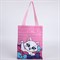 Сумка-шопер детская «Милый котик», 32х25х1 см, без молнии, без подклада, розовый 9101141