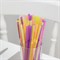 Трубочки одноразовые для коктейля, 0,5×21 см, 50 шт, с гофрой, цвет МИКС 1052585
