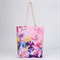Сумка женская пляжная "Цветы", 35*40 см 9216565